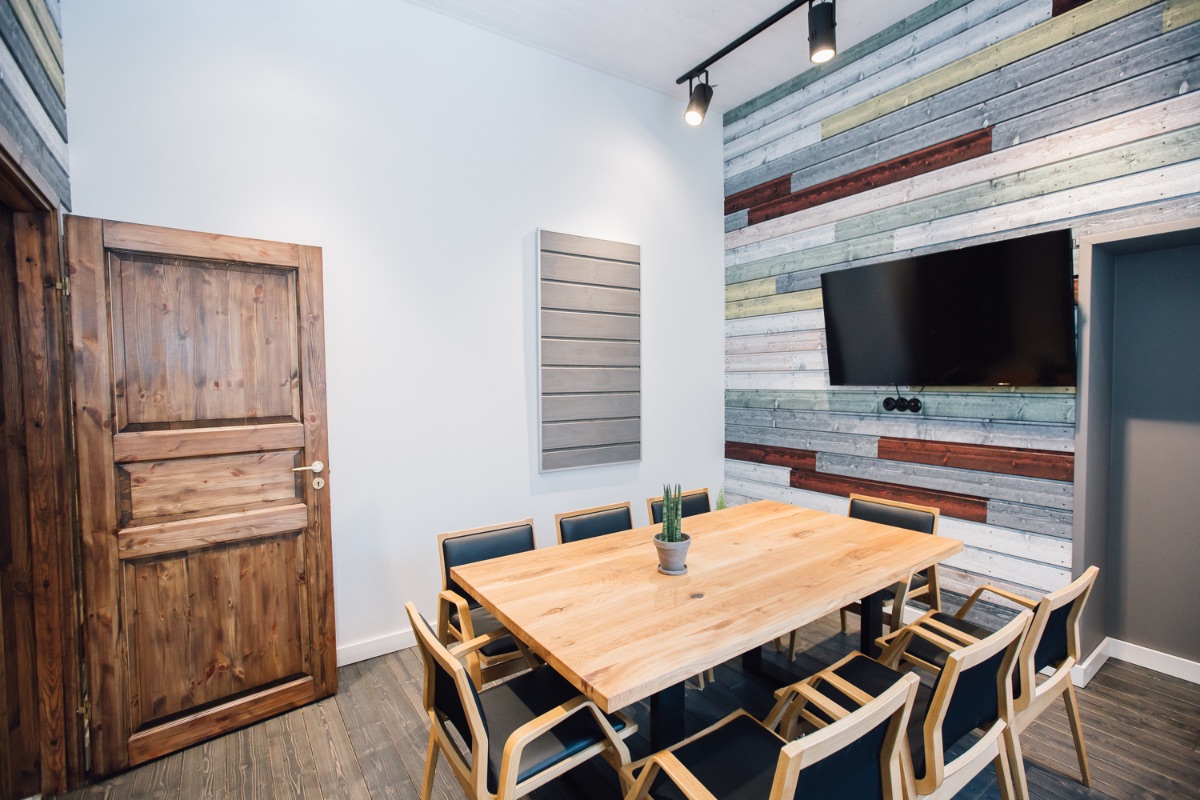 Puidukoda office in Tartu Downtown, Estonia Puidukoda